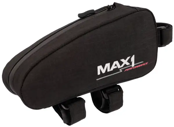 MAX1 Top Tube 1,6 l Rahmentasche in Schwarz.