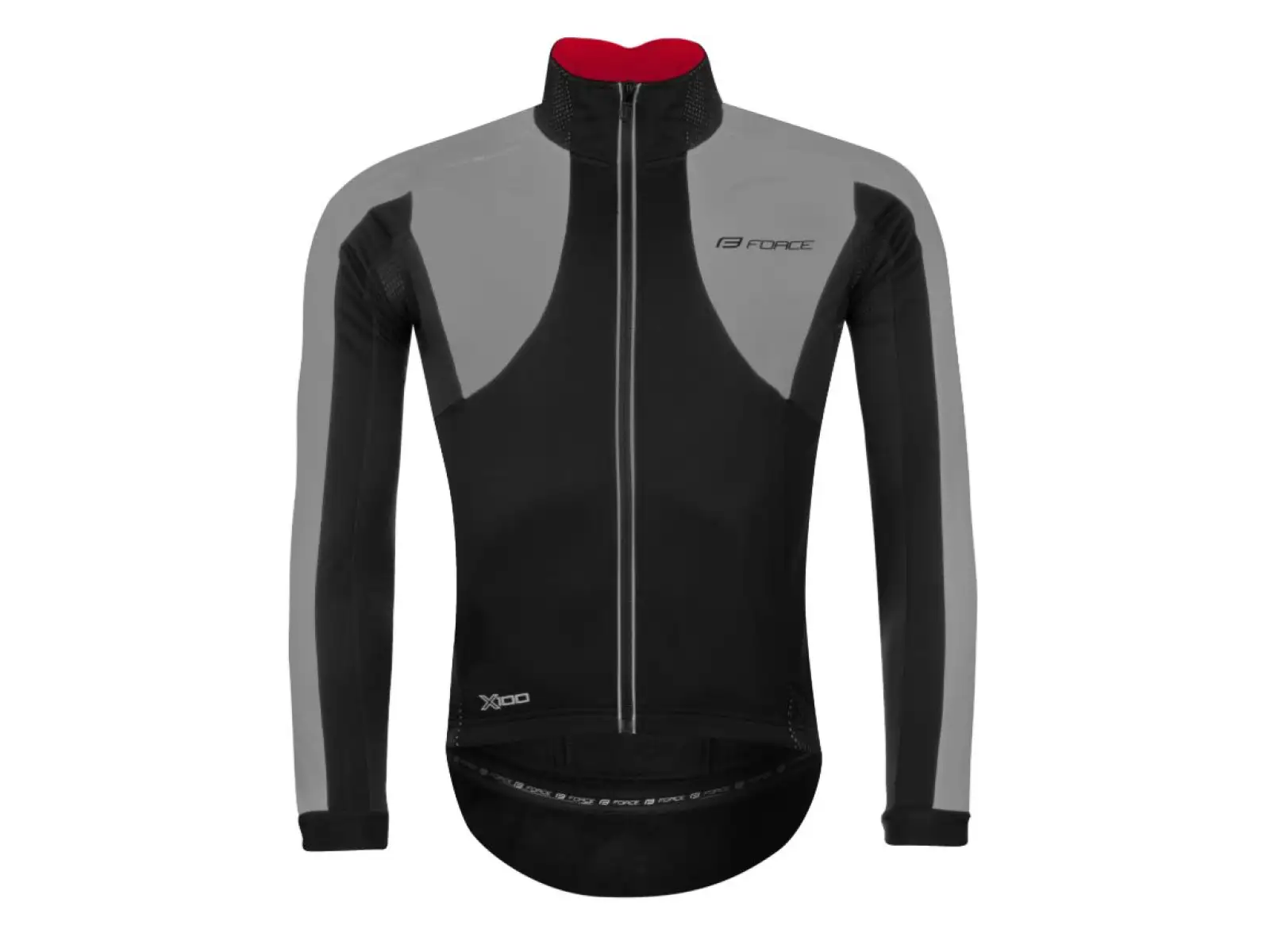 Force X100 Winterjacke Schwarz/Grau
