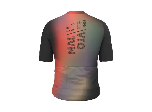 Maloja RamseckM. Herren-Trikot Kurzarm Deep Black Multi