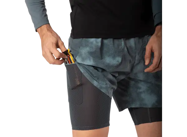 Dynafit Trail Reflective 2in1 Herren Laufshorts Cinder