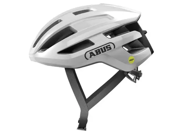 Abus PowerDome MIPS Helm Glänzendes Weiß