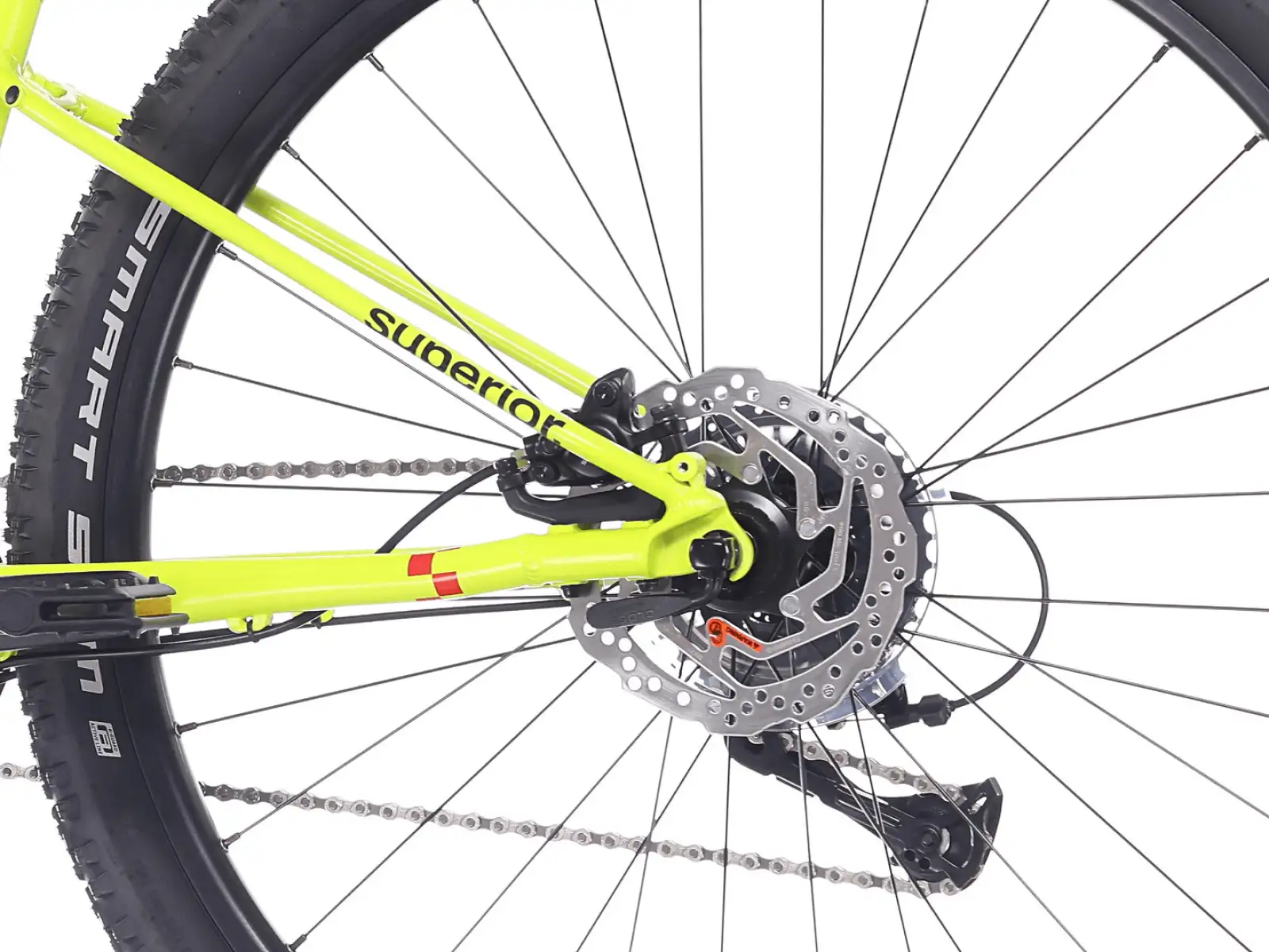 Superior RACER 27 Kinderfahrrad Matte Radioactive Yellow