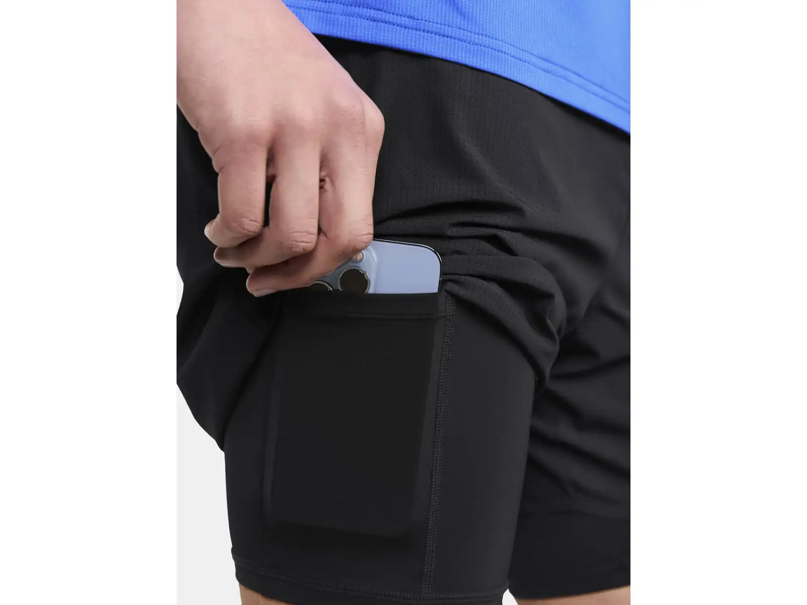 Craft Pro Trail Herren Laufshorts Schwarz