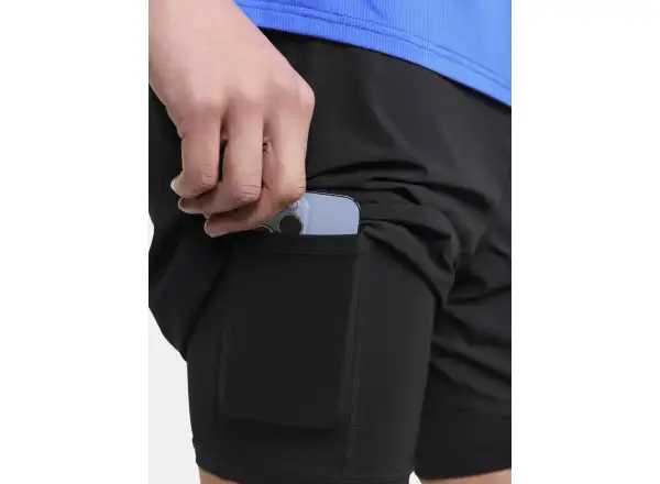 Craft Pro Trail Herren Laufshorts Schwarz