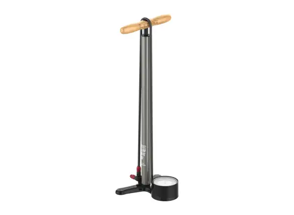 Lezyne Steel HV Floor Drive 3.5 Pumpe Flat Grey