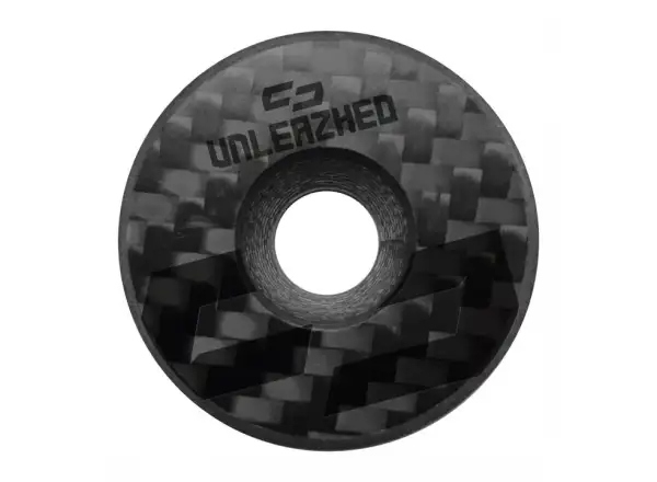 Unleazhed Unloose CF01 Kopfhörerabdeckung Carved Logo schwarz