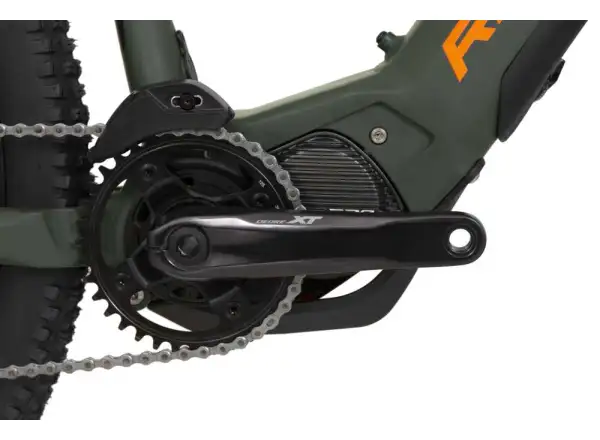 Rock Machine Blizz INT e60-29 Mountain E-Bike Matte Khaki/Neon Orange/Black