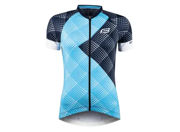 Force Vision Damen Kurzarmtrikot blau