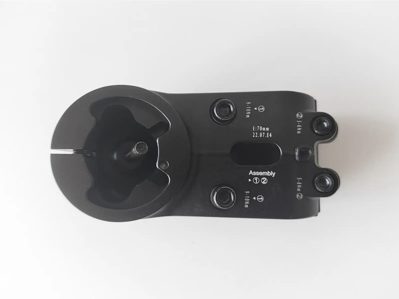 Bulls Monkey Link Integrierter Vorbau für Sonic, 70 mm, Schwarz - ABMONTIERT