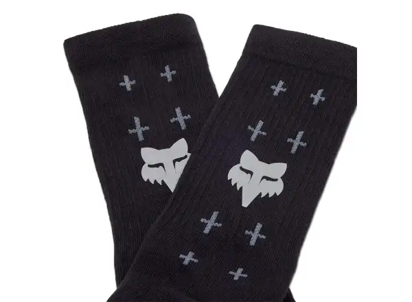 Fox 8" Defend Lunar Socken Black