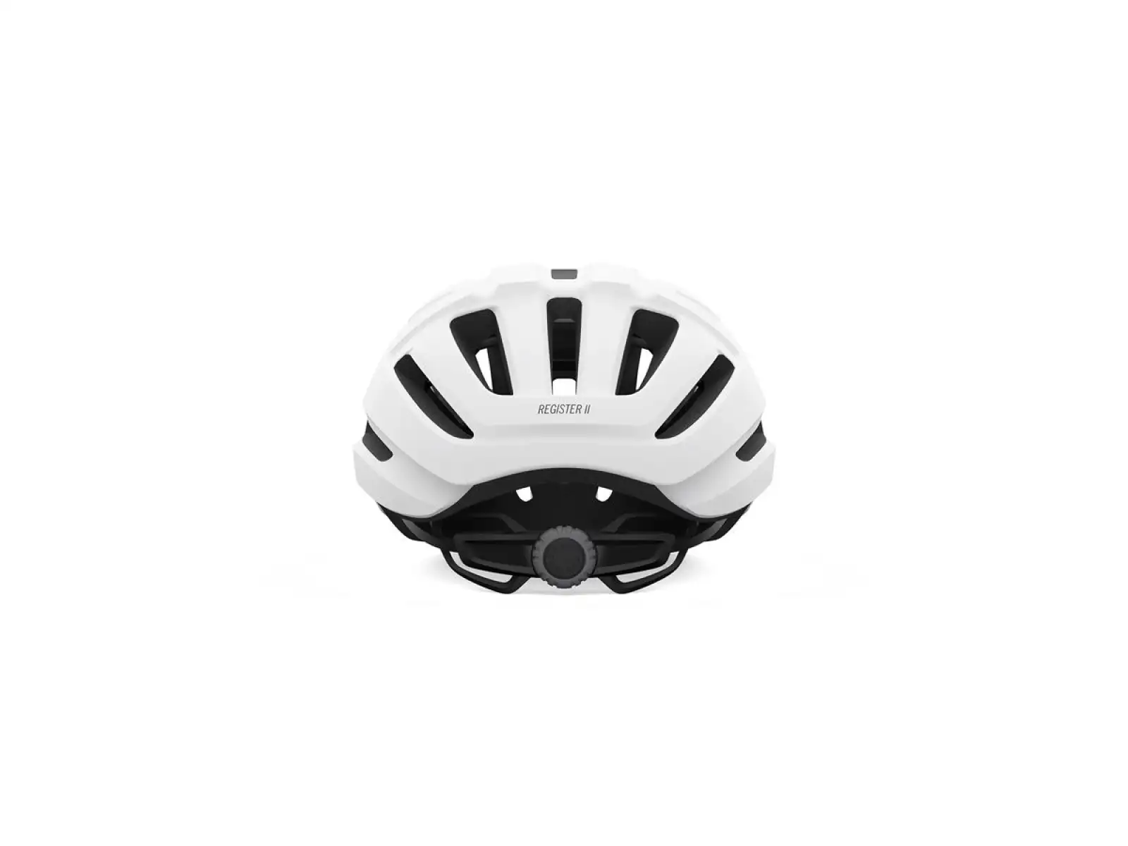 GIRO Register II Helm Mat Weiß/Anthrazit