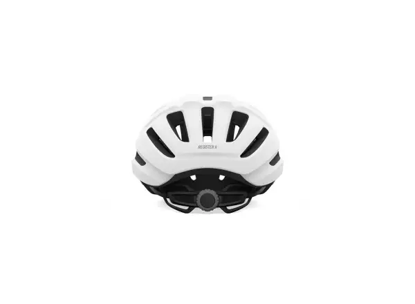 GIRO Register II Helm Mat Weiß/Anthrazit