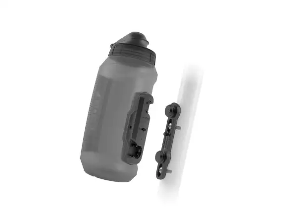 Fidlock Twist Set Smoke Flasche 750 ml + Rahmenhalterung