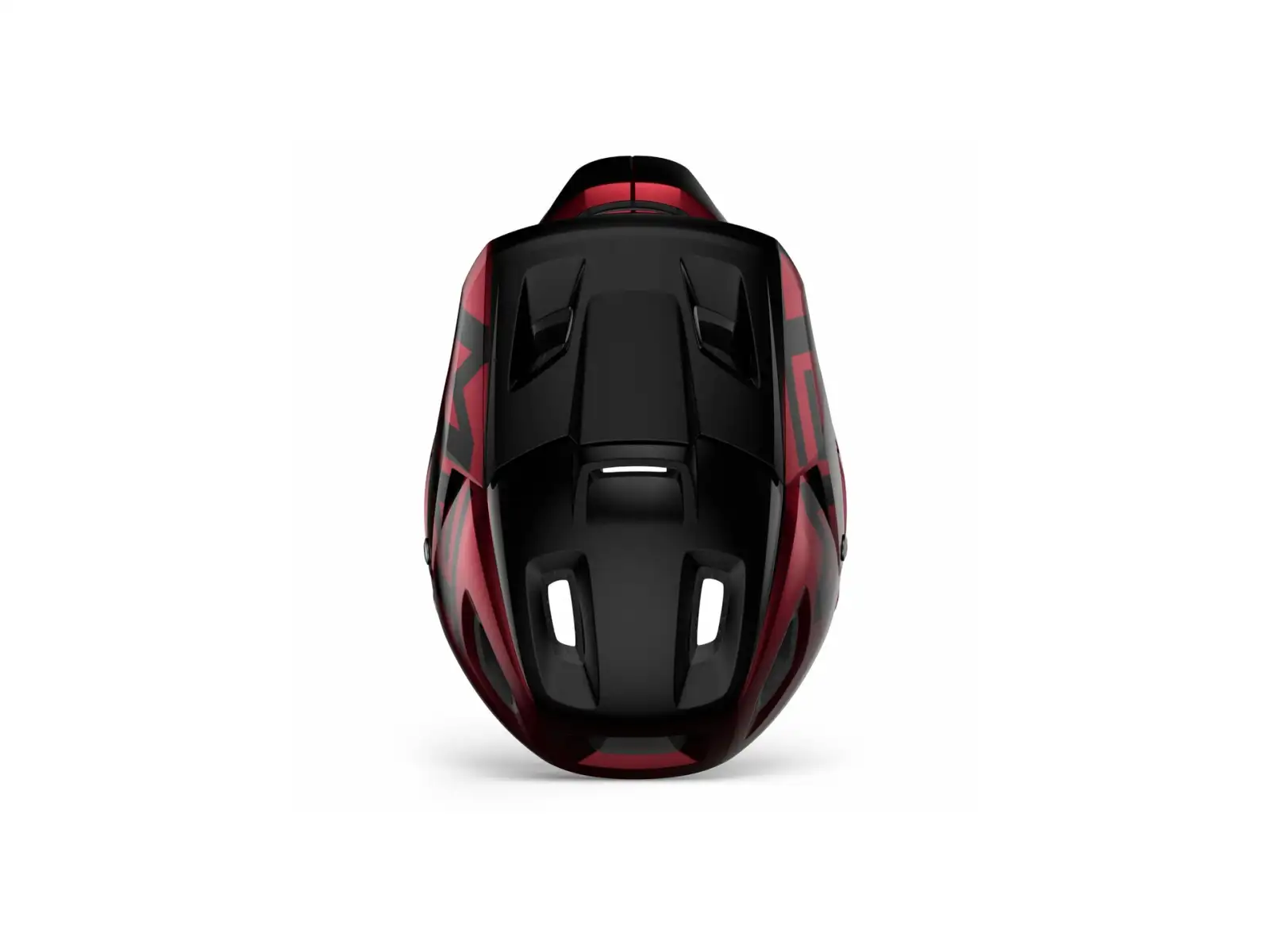 MET Parachute MCR MIPS Helm rot/schwarz metallic, Größe L (58-61 cm)