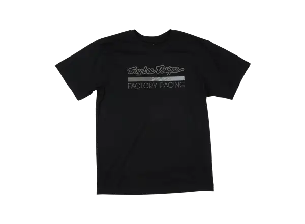 Troy Lee Designs Factory Racing Herren T-Shirt Kurzarm Black/Reflective