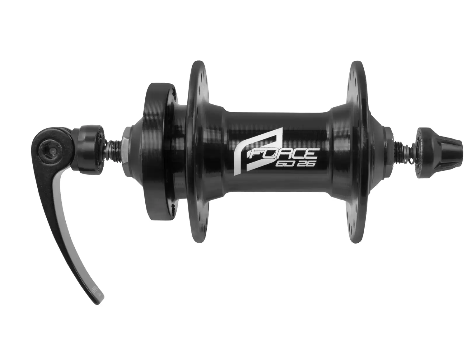 Force 6D-26 Vordernabe 36 Löcher schwarz