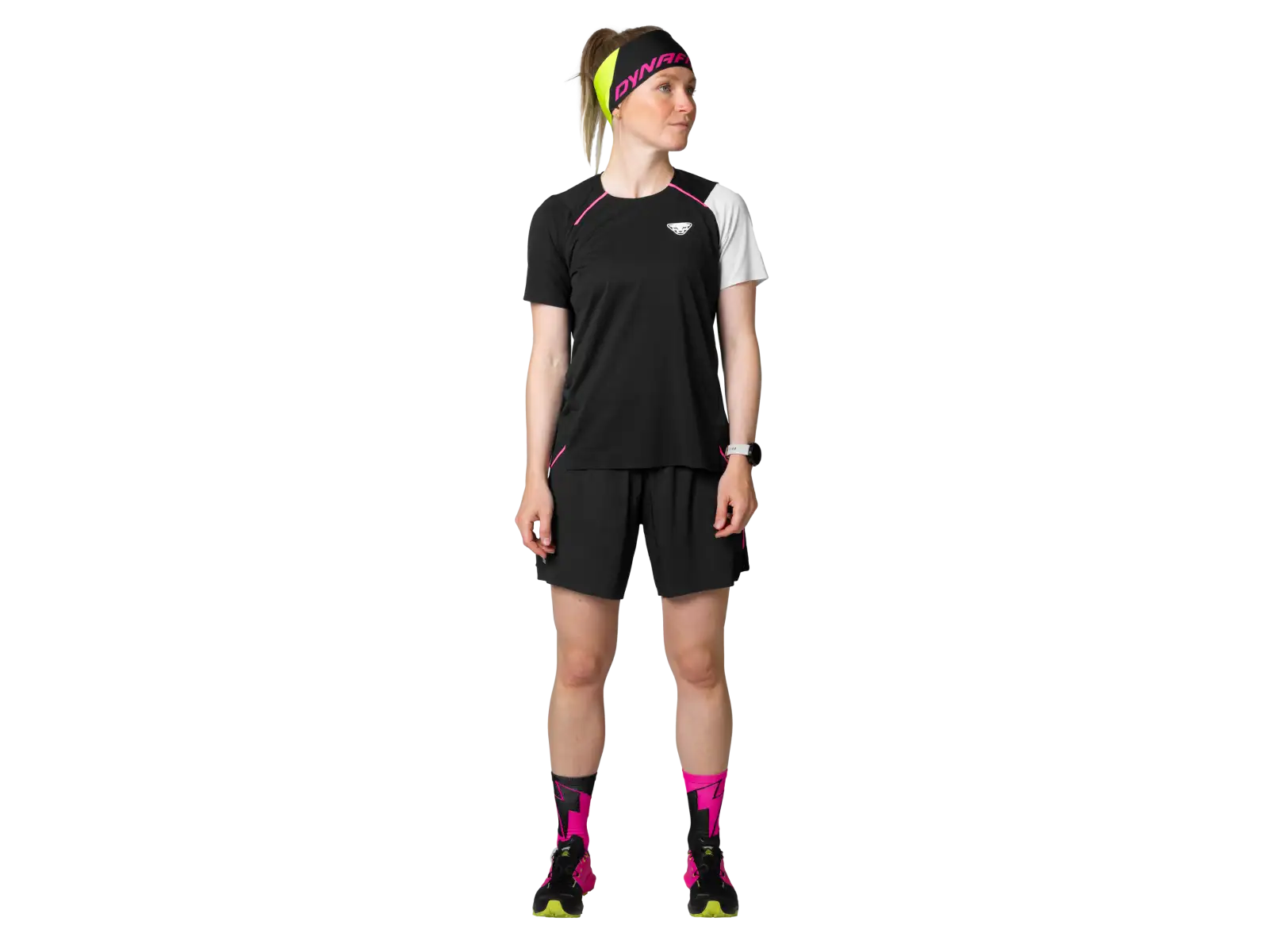 Dynafit DNA Damen Laufshirt Kurzarm Black Out