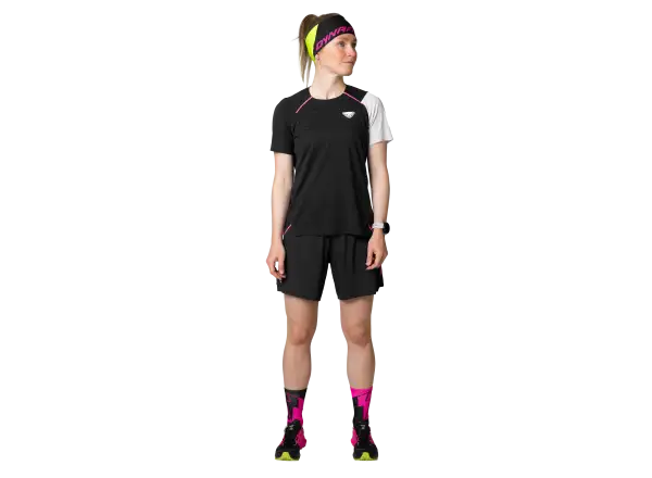 Dynafit DNA Damen Laufshirt Kurzarm Black Out