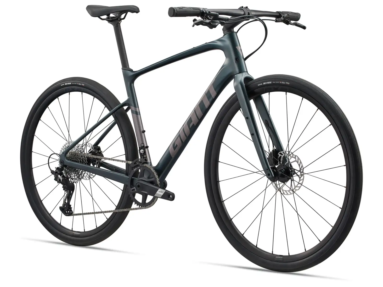 Giant FastRoad AR Advanced 1 Rennrad Asphalt Green