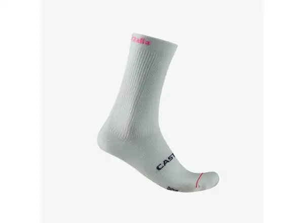 Castelli Giro Logo 18 Radsocken White