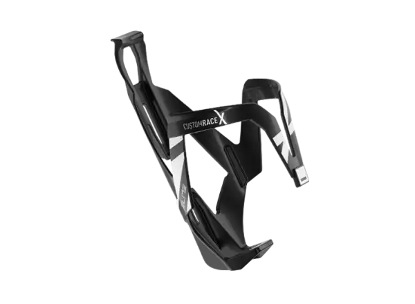 Elite Custom Race X Flaschenhalter Black Glossy/White Graphic