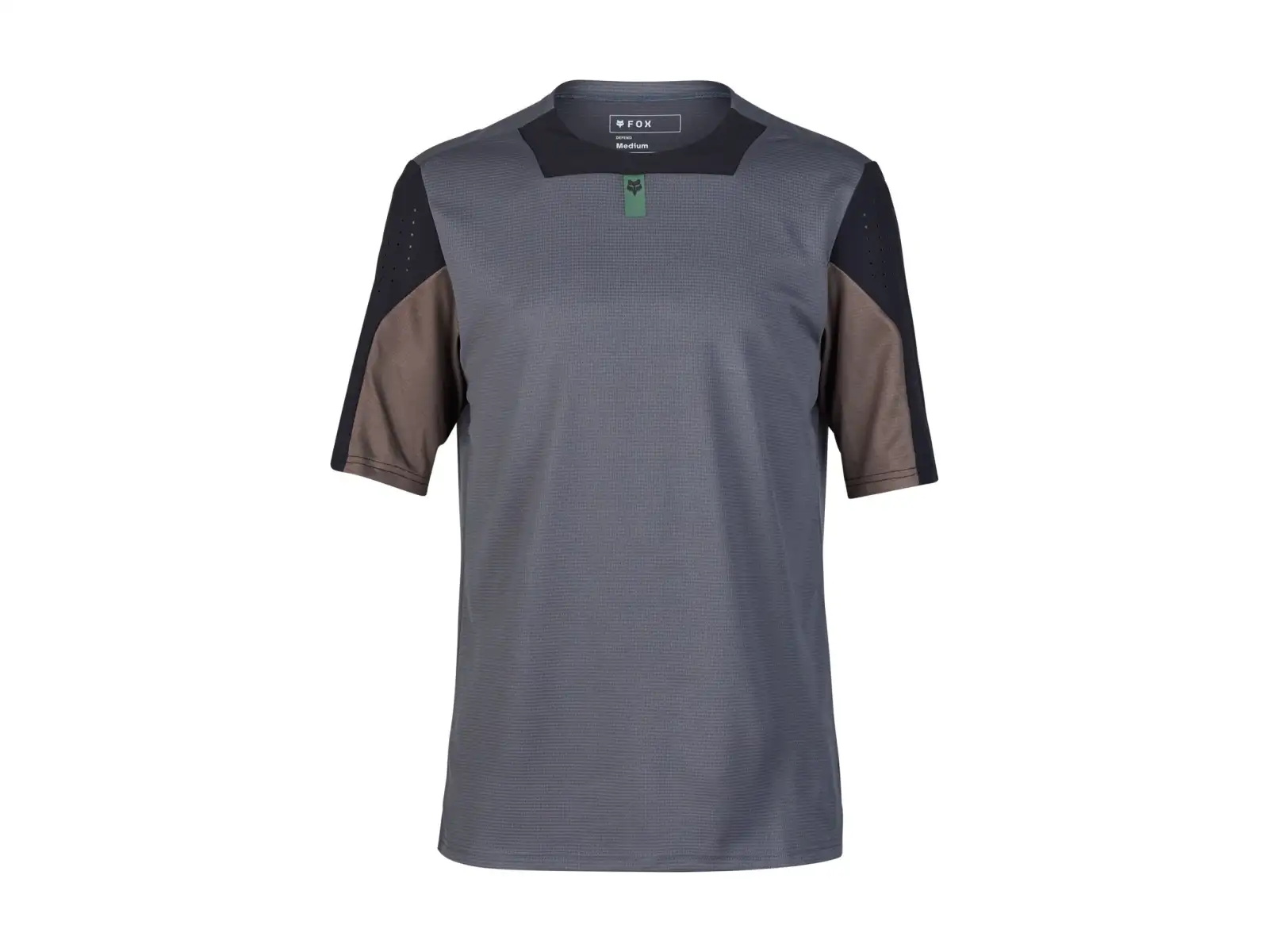 Fox Defend Herren-Trikot kurzarm Grau