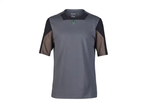 Fox Defend Herren-Trikot kurzarm Grau