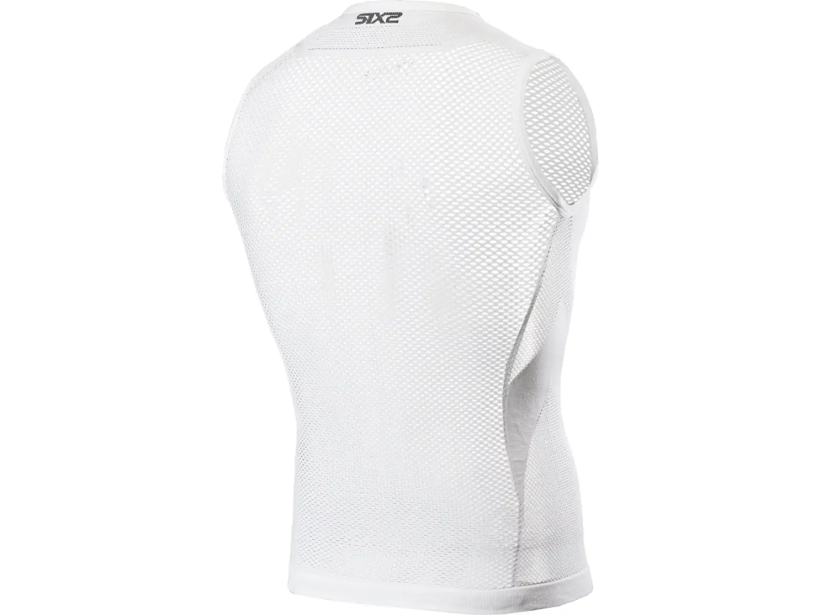 SIXS Netzshirt ohne Ärmel – SMRX Weiß
