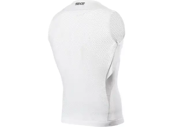 SIXS Netzshirt ohne Ärmel – SMRX Weiß