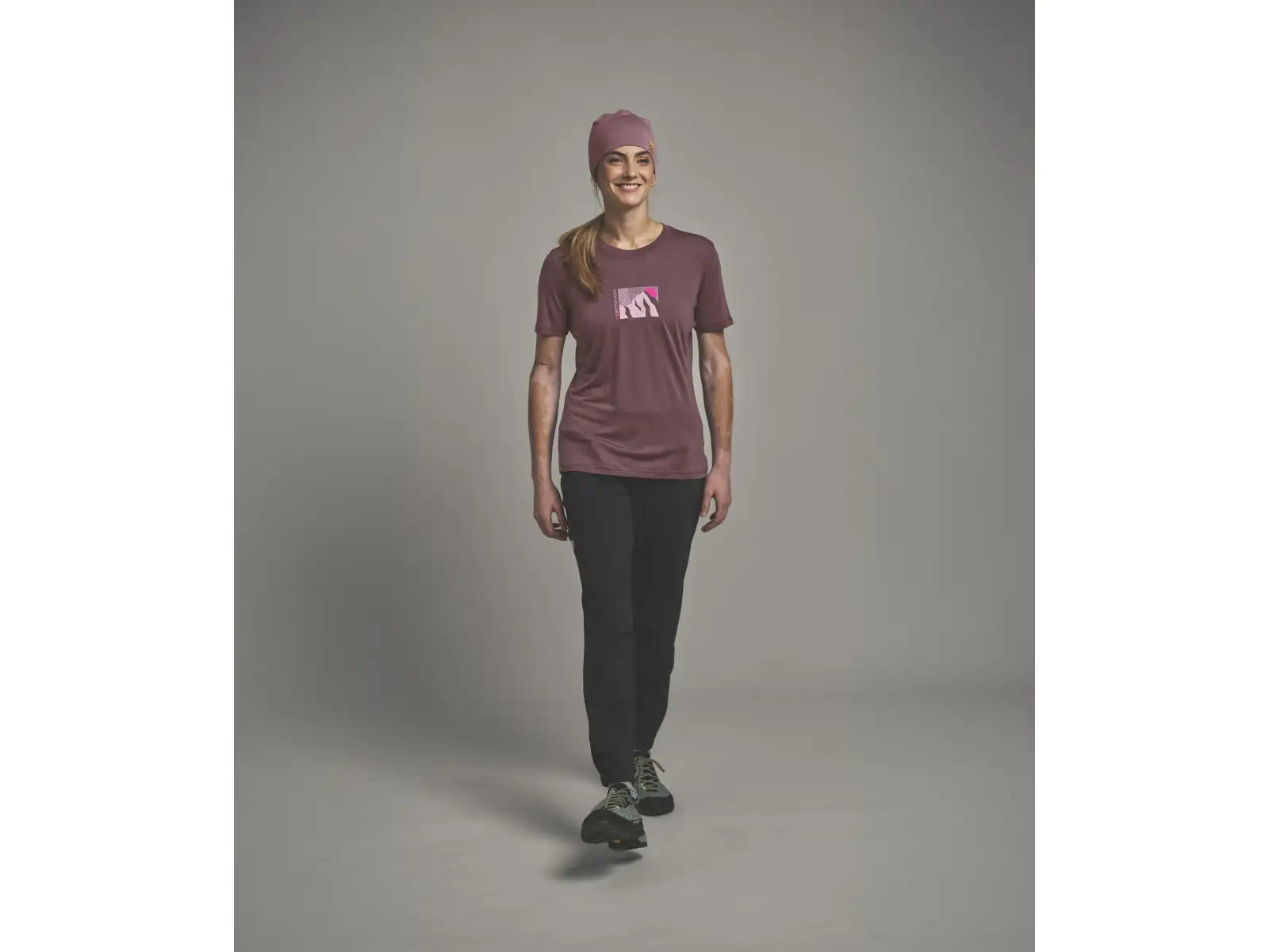 Ortovox 120 Cool Tec Mtn Sun Damen T-Shirt Kurzarm Chestnut