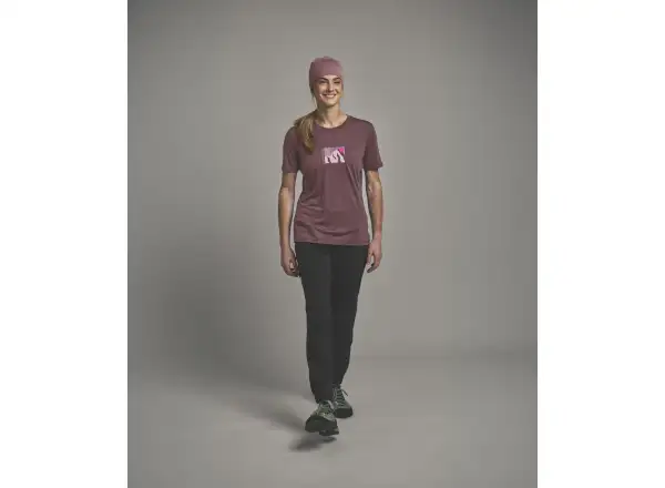 Ortovox 120 Cool Tec Mtn Sun Damen T-Shirt Kurzarm Chestnut