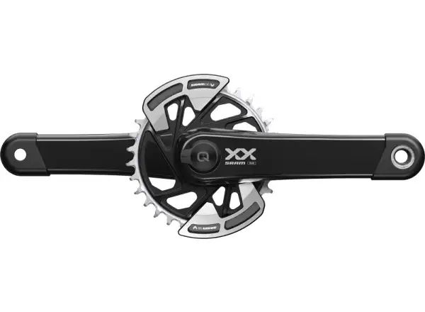 Sram XX Eagle Transmission Kurbeln mit Powermeter und mit Kettenblatt 32 Zähne
