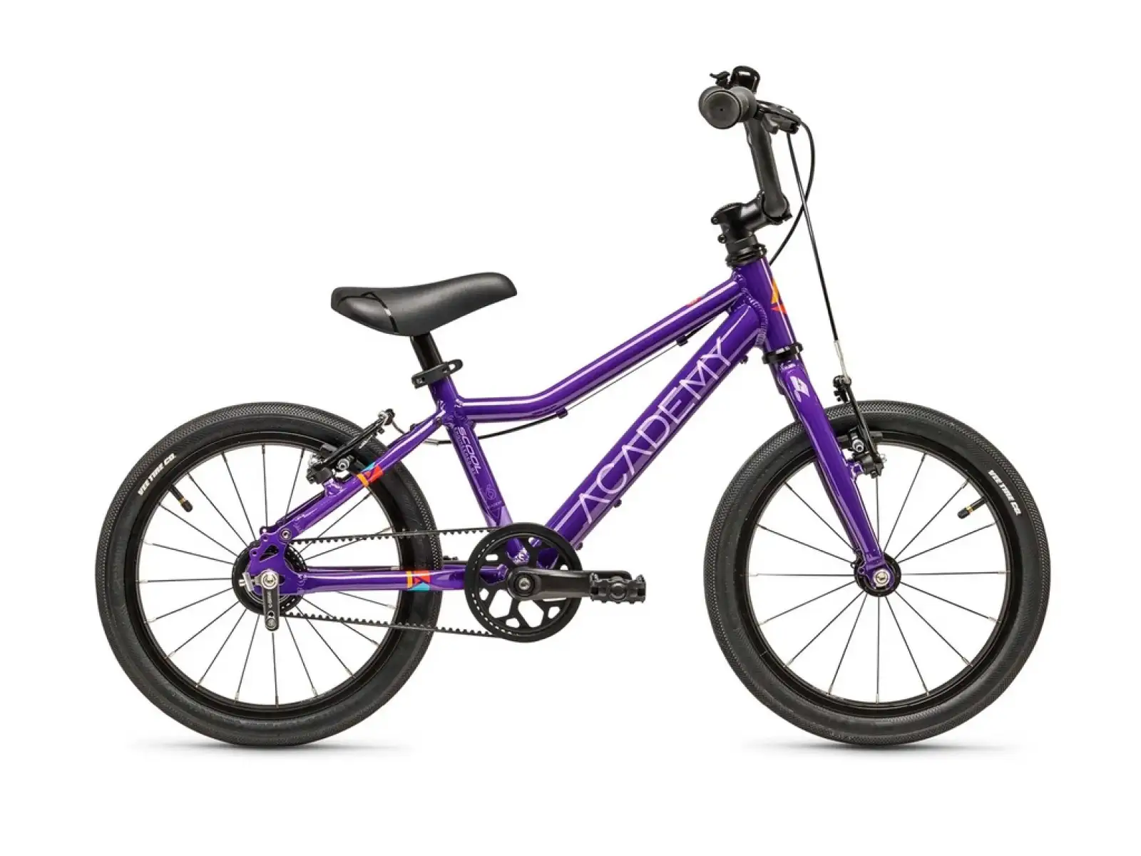 Academy Grade 3 Gürtel Kinderfahrrad 16" lila