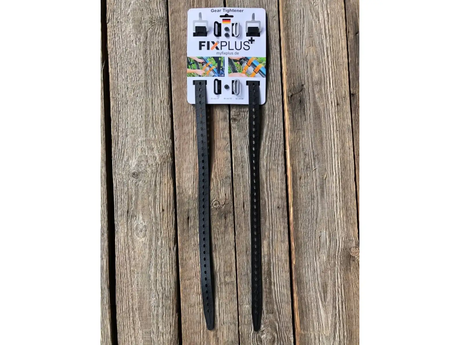 Fixplus Strap Zugband, Adapter 460 mm schwarz 2 Stück