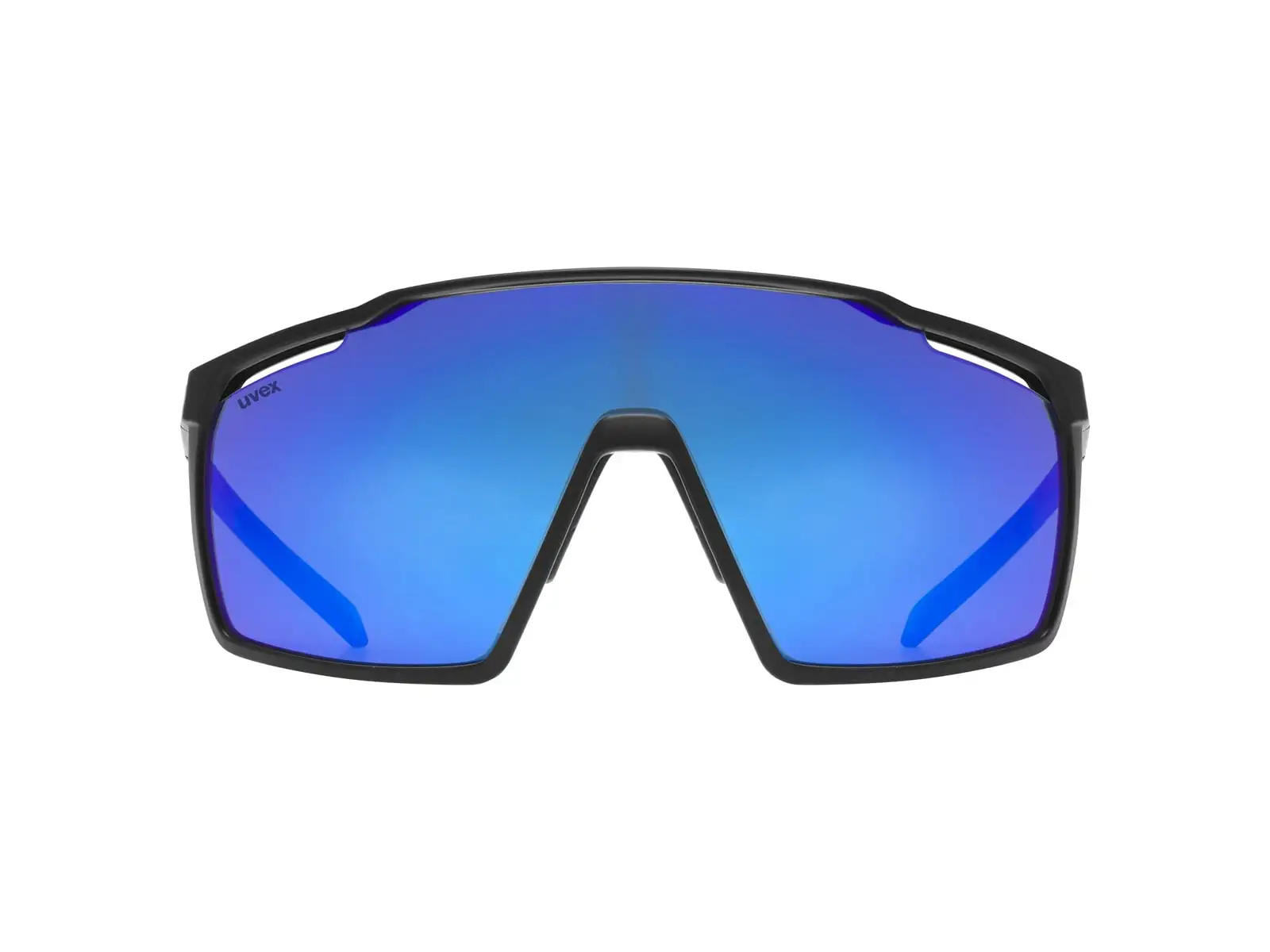 Uvex MTN Perform Radbrille Black Blue M/Mirror Blue