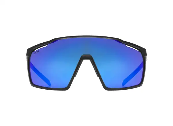 Uvex MTN Perform Radbrille Black Blue M/Mirror Blue