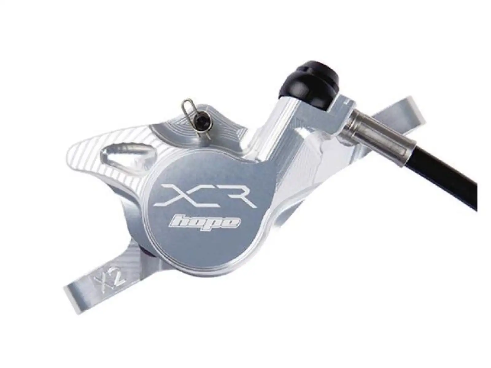 Hope XCR Pro X2 Hinterbremse Silber/Schwarz