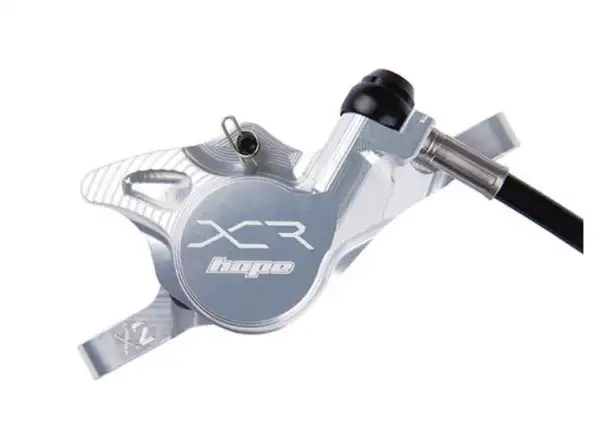 Hope XCR Pro X2 Hinterbremse Silber/Schwarz
