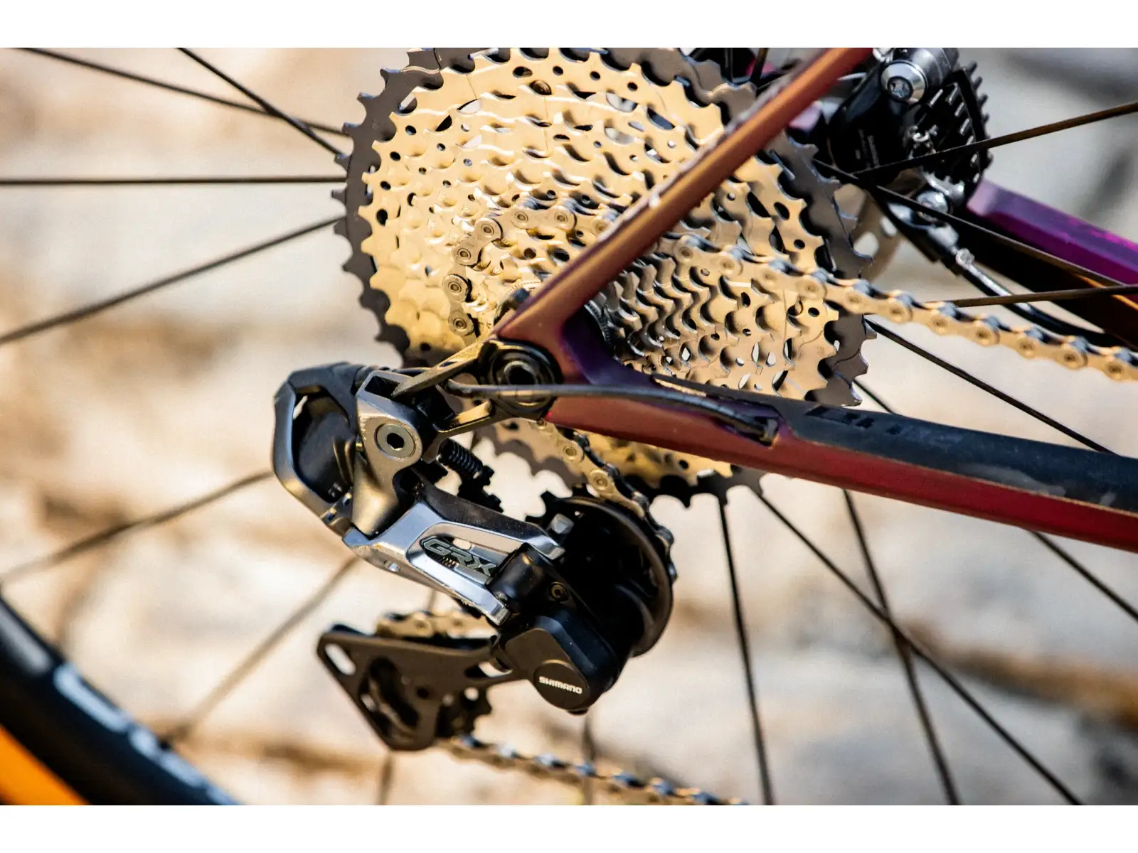 Superior X-Road 9.7 GR Gravelbike in mattem Beeren-Carbon