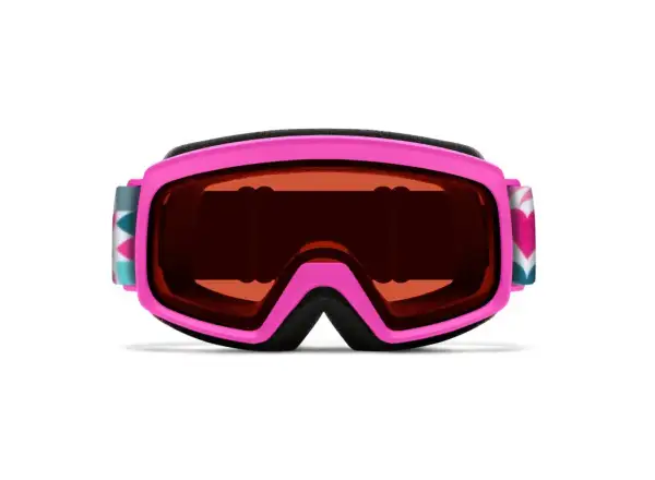Smith Rascal Kinder Skibrille Vivid Pink Hearts / RC36