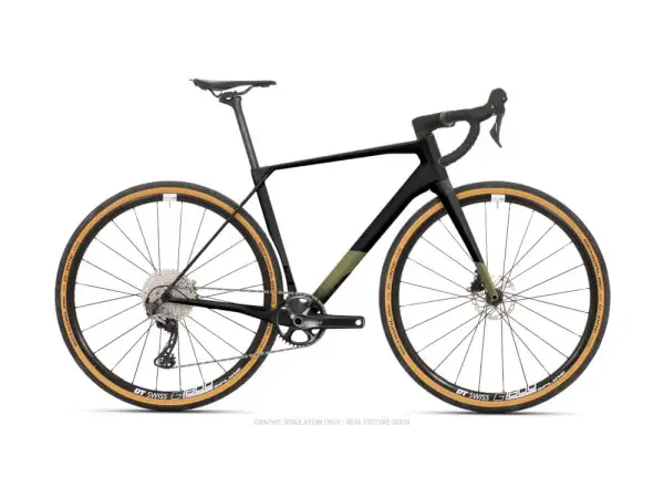 Superior X-Road Team Issue Di2 GR Matte Black/Olive Metallic Gravelbike