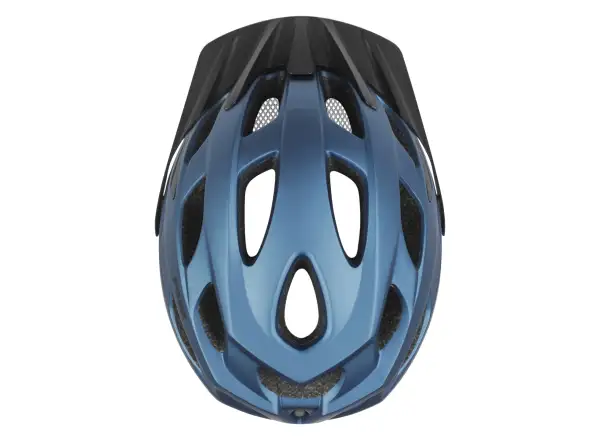 R2 Cliff Fahrradhelm petrolblau/schwarz