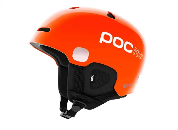 POC POCito Auric Cut MIPS Kinder Skihelm Fluorescent Orange Größe M-L (55-58 cm)