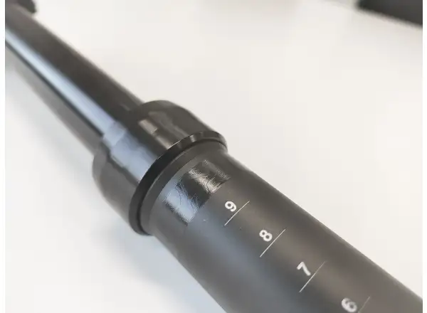 One Sport Teleskop-Sattelstütze 125 mm 30,9 x 390 mm schwarz - VOM FAHRRAD