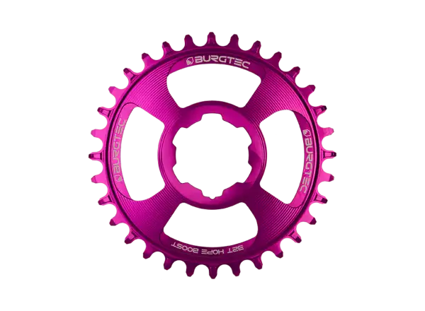 Burgtec Hope Boost Direct Mount Thick Thin 32T Kettenblatt Purple Rain