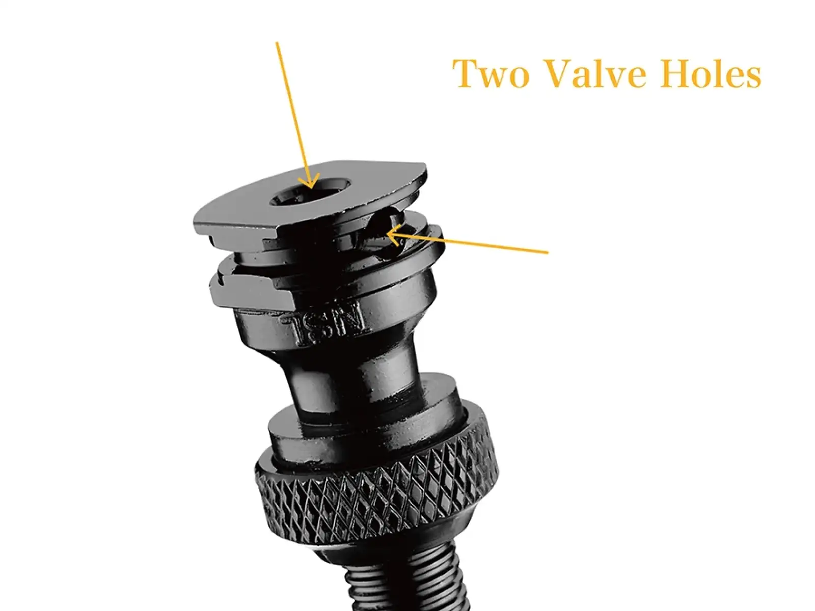 Ciclovation tubeless ventile 70 mm 2 Stück schwarz