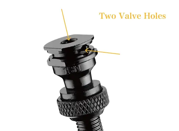 Ciclovation tubeless ventile 70 mm 2 Stück schwarz