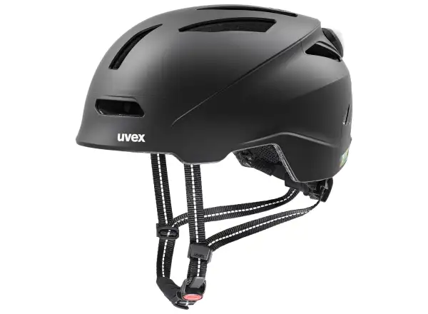 Uvex Urban planet LED Helm Black matt