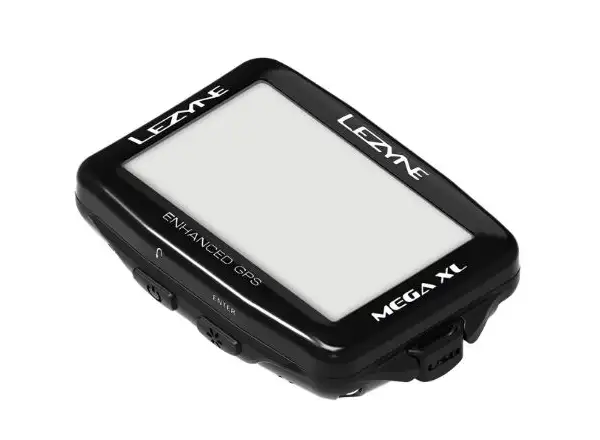 Lezyne Mega XL GPS Navigation in Schwarz.