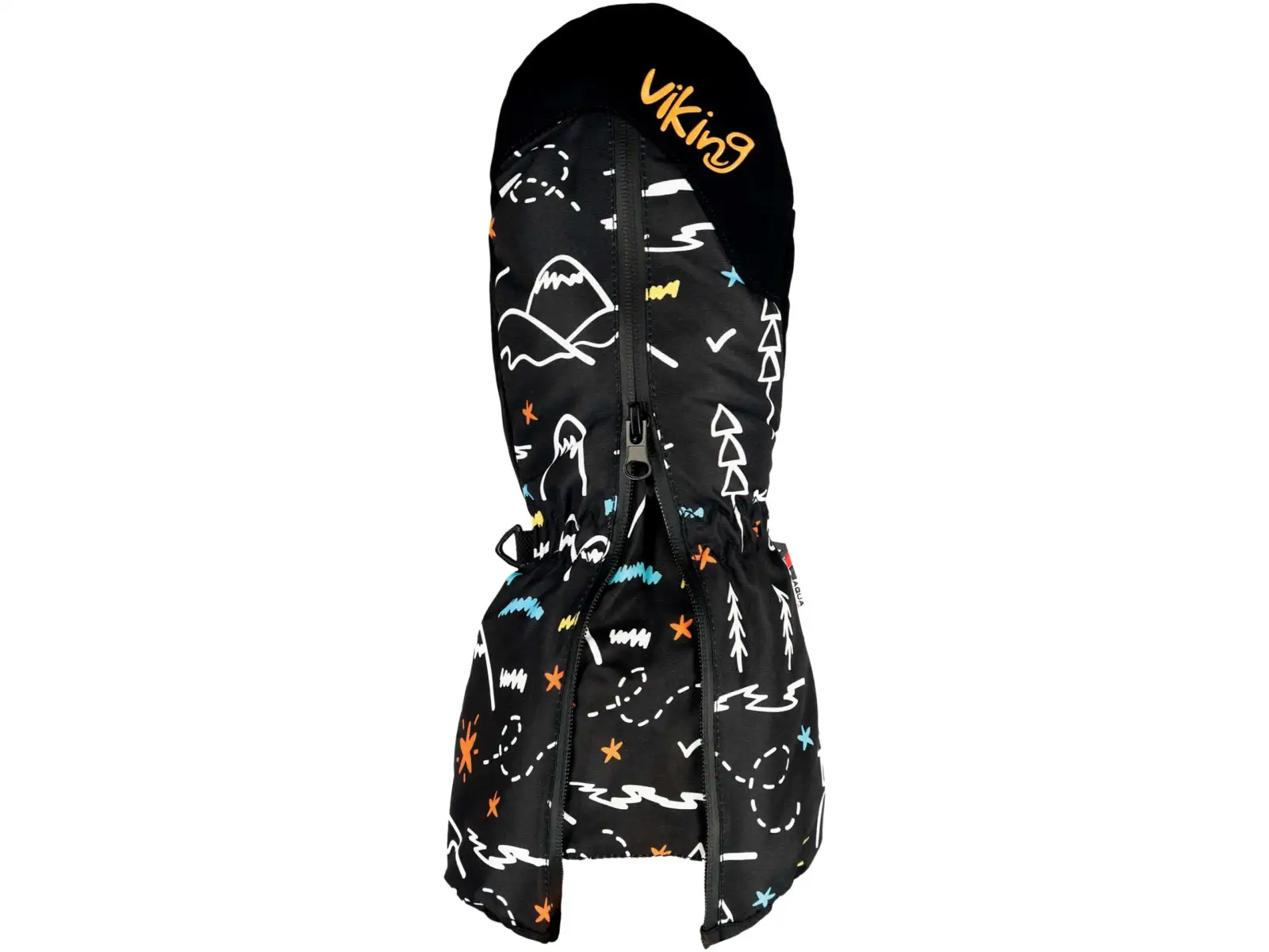 Viking Snoppy Kinderhandschuhe Schwarz